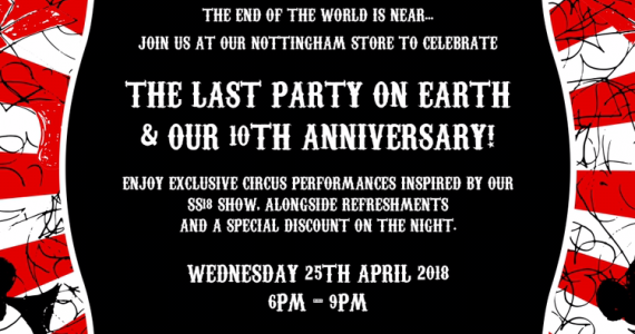 Last Party on Earth flyer