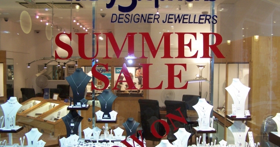 Summer sale at Cathy Stephens Jewellery