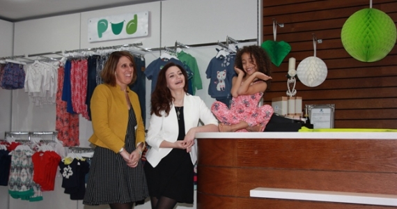 Photo Captions (L-R): Store owners Rachel Mawby, Frances Bishop and Kyira Campbell